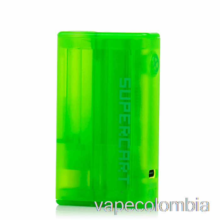 Vape Kit Completo Supercart Superbox 510 Bateria Ecto Green